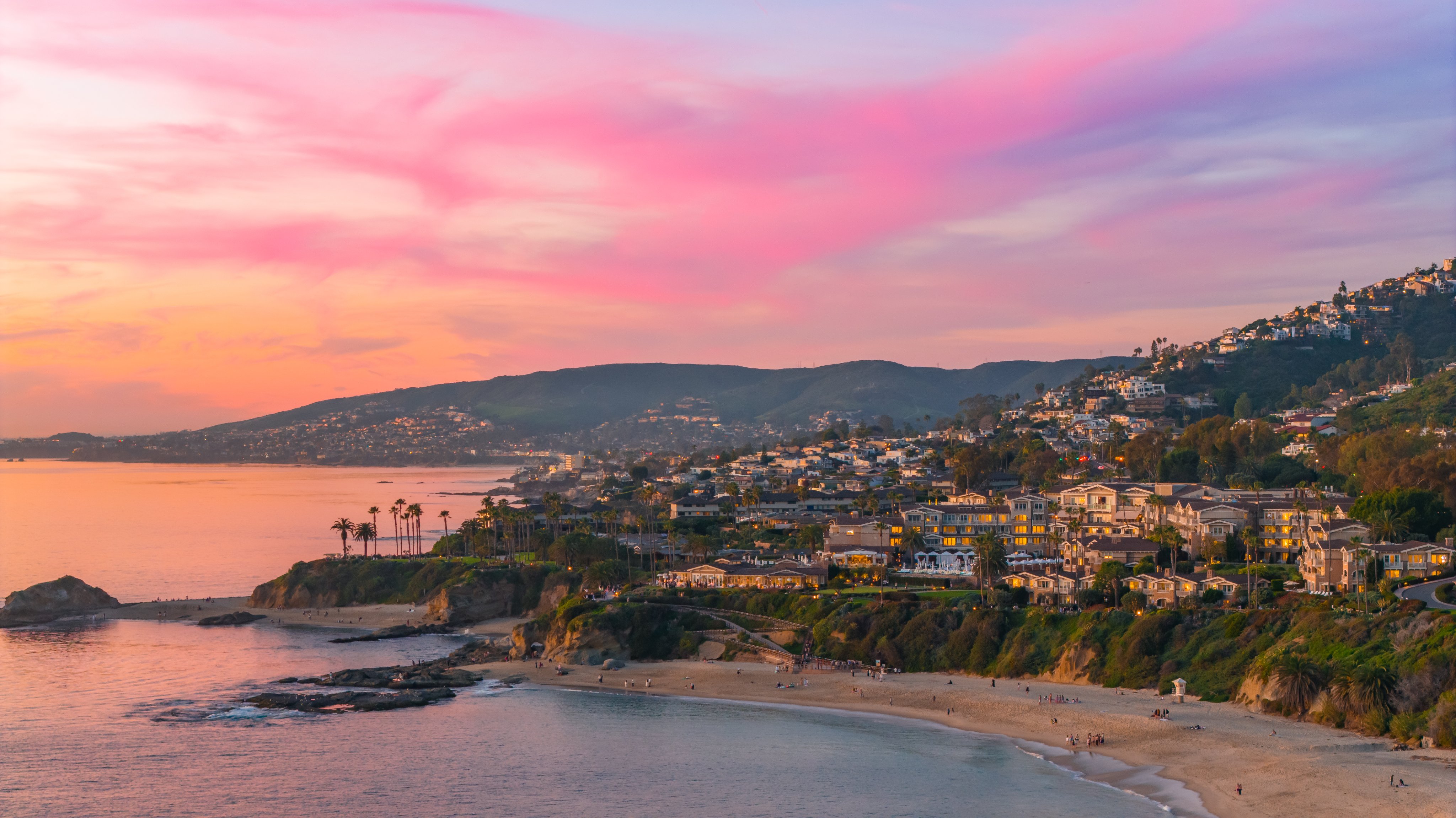 Montage Laguna Beach at sunset
