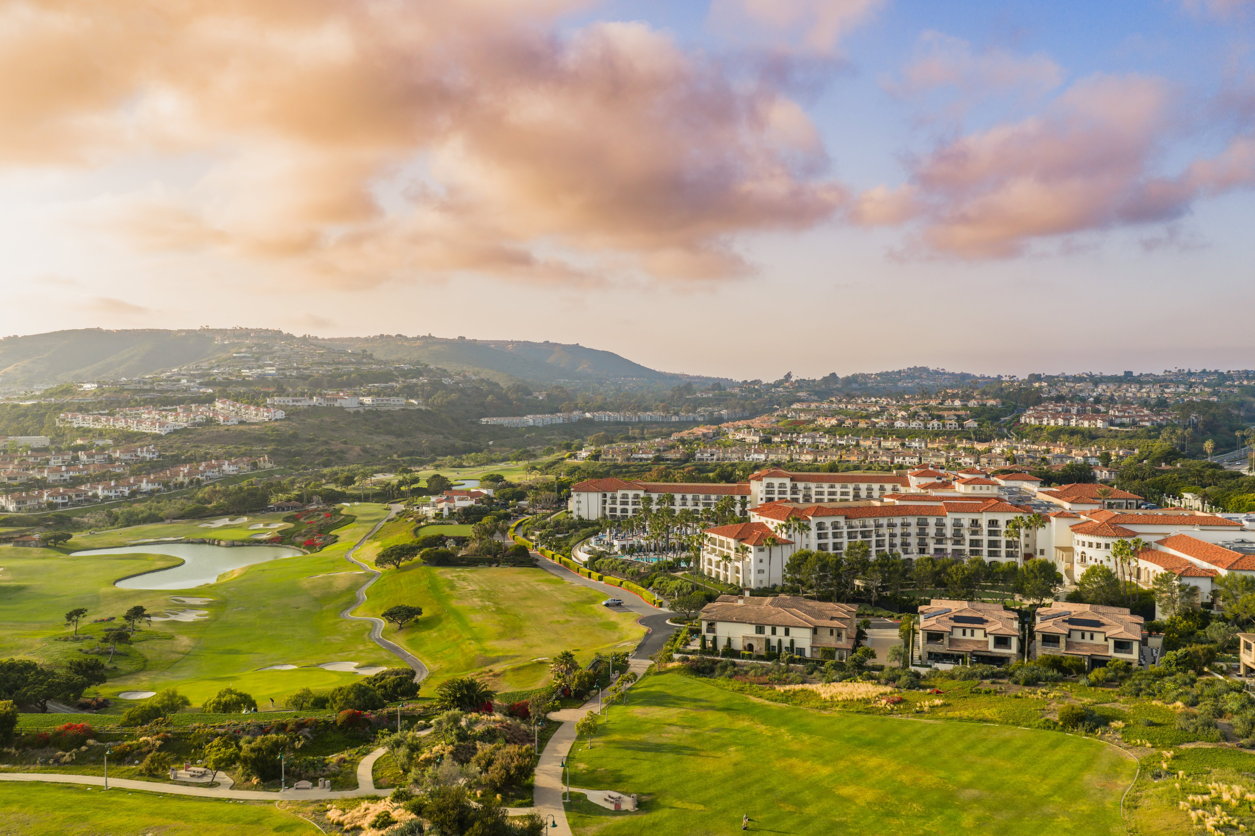 Waldorf Astoria golf course aerial