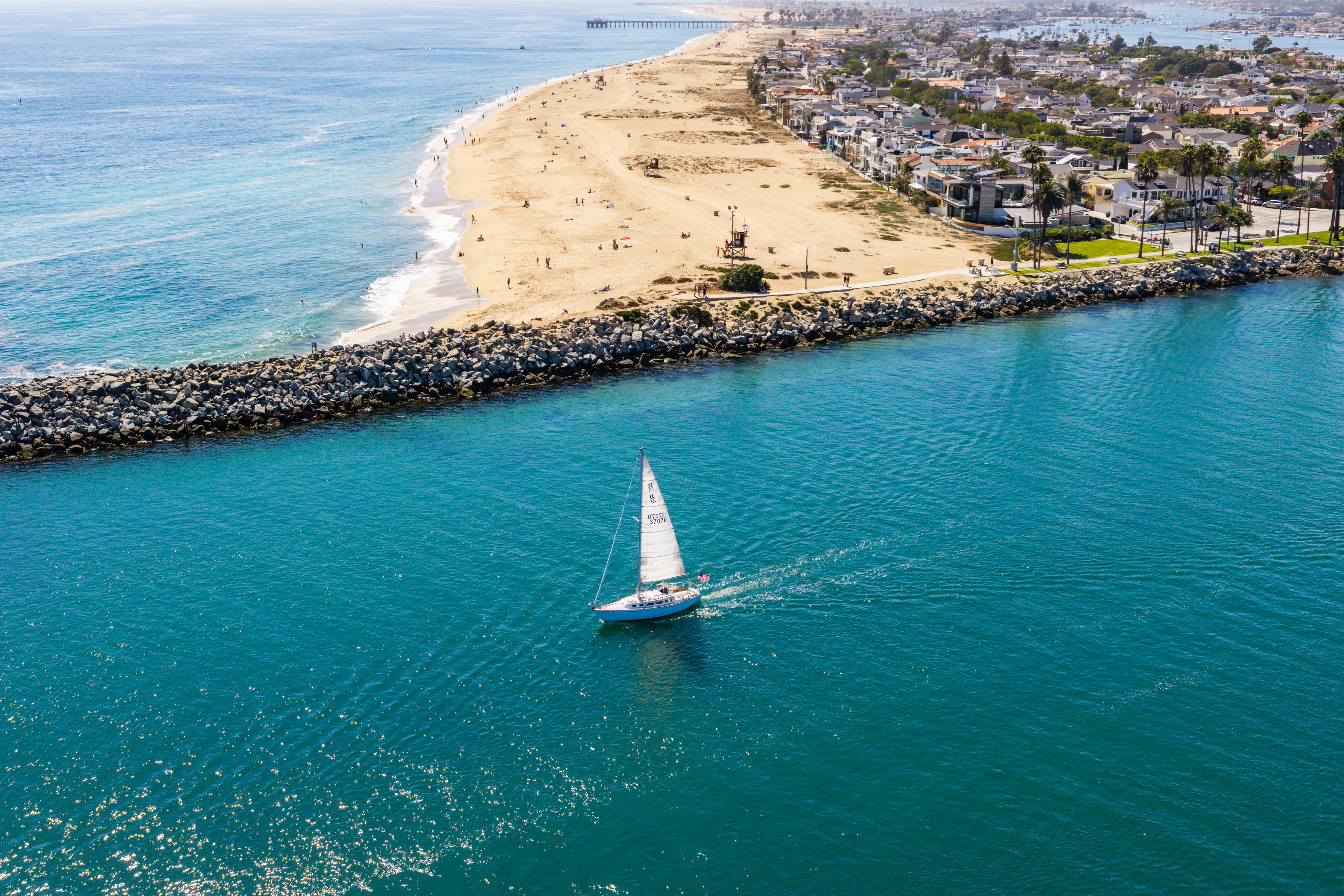 Newport Beach sailboat